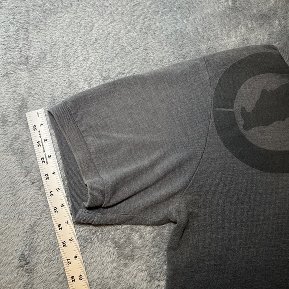 Ecko Unltd Y2K Short Sleeve Men's Grey Polo SZ 2XL Embroidered Street Wear - Picture 9 of 16